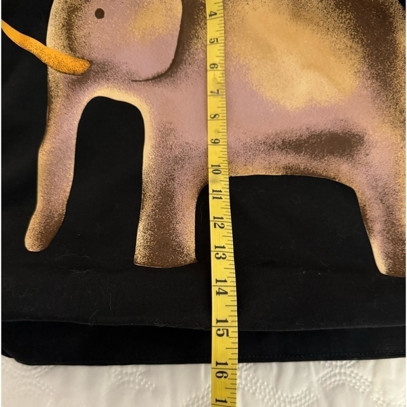 Jim Thompson Elephant Canvas Bag ❤️ - Picture 10 of 12